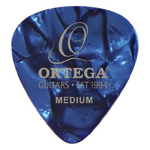 Ortega Celluloid Guitar Picks, Medium (10-Pack)